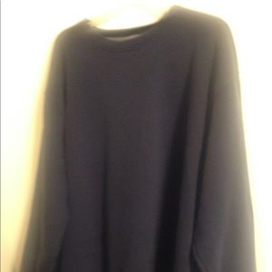 Men's Long Sleeve Blue Sweatshirt